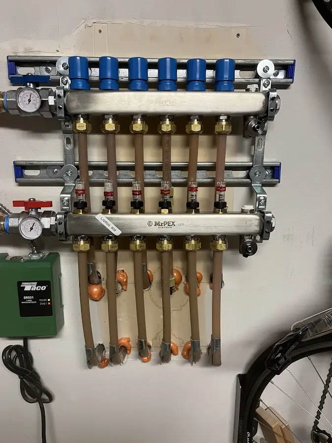 Plumber performing Leak Detection at a residential property in Schaghticoke